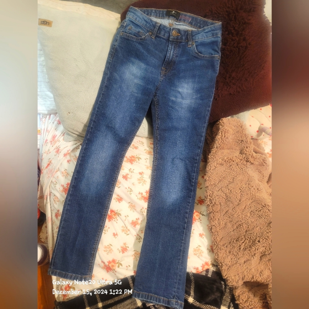 7 for all ManKind 'Slimmy jeans' Boys/youth size 12 adjustable-waisted